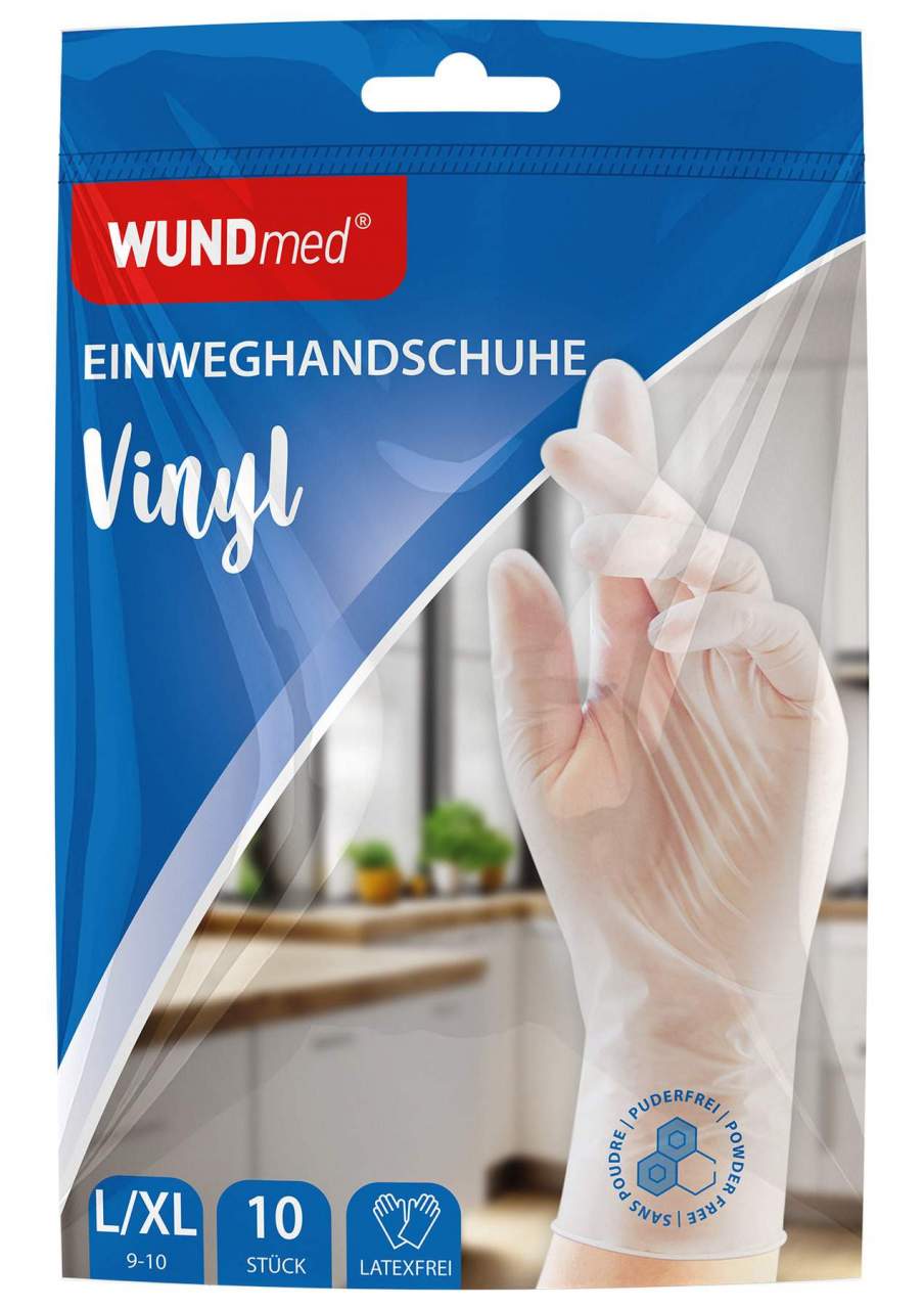 Einmalhandschuhe Vinyl Gr. L-XL
