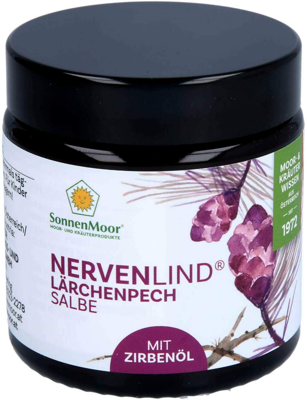 Lärchenpechsalbe Nervenlind Mit Zirbenöl 90 G - Zum Einmassieren in die Haut