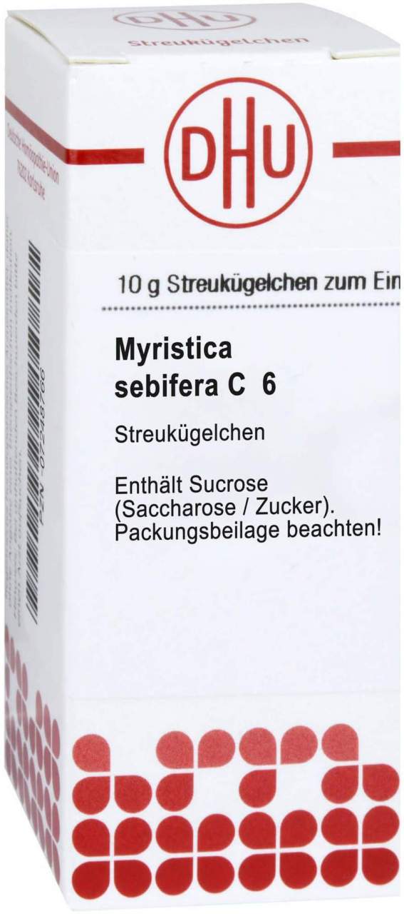 Dhu Myristica Sebifera C6 Globuli