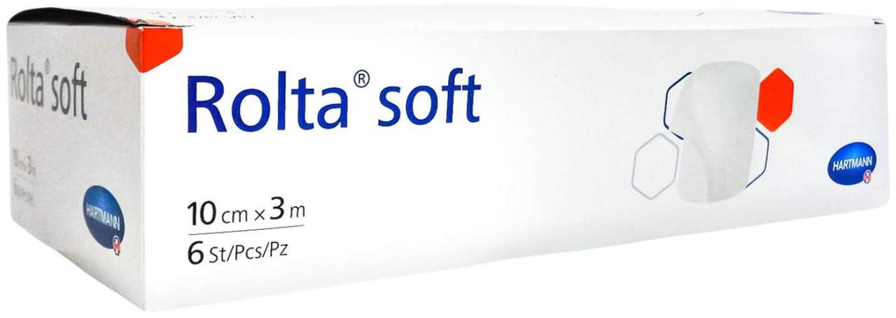 Rolta Soft Synth.-Wattebinde 10 cm X 3 M 6 Stück