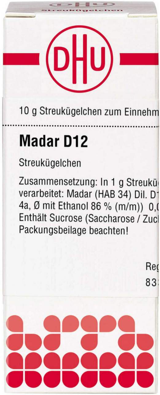 Dhu Madar D12 Globuli 10 G