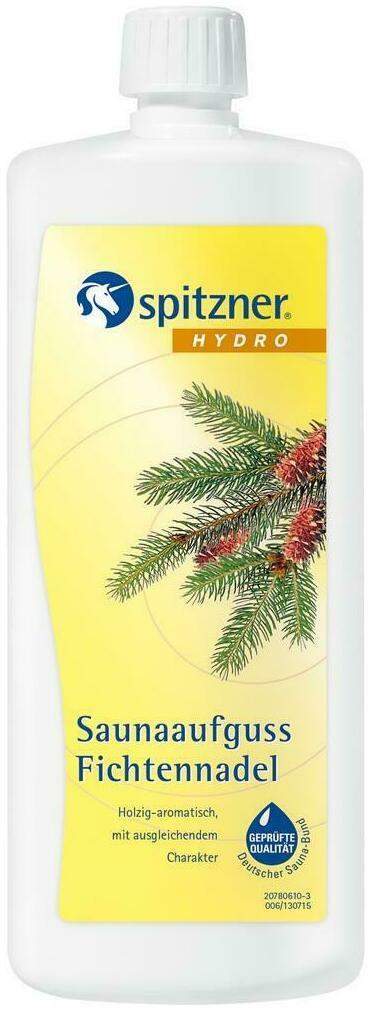 Spitzner Saunaaufguss Fichtennadel Hydro 1000 ml