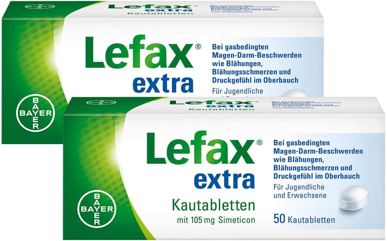 Lefax extra 2 x 50 Kautabletten