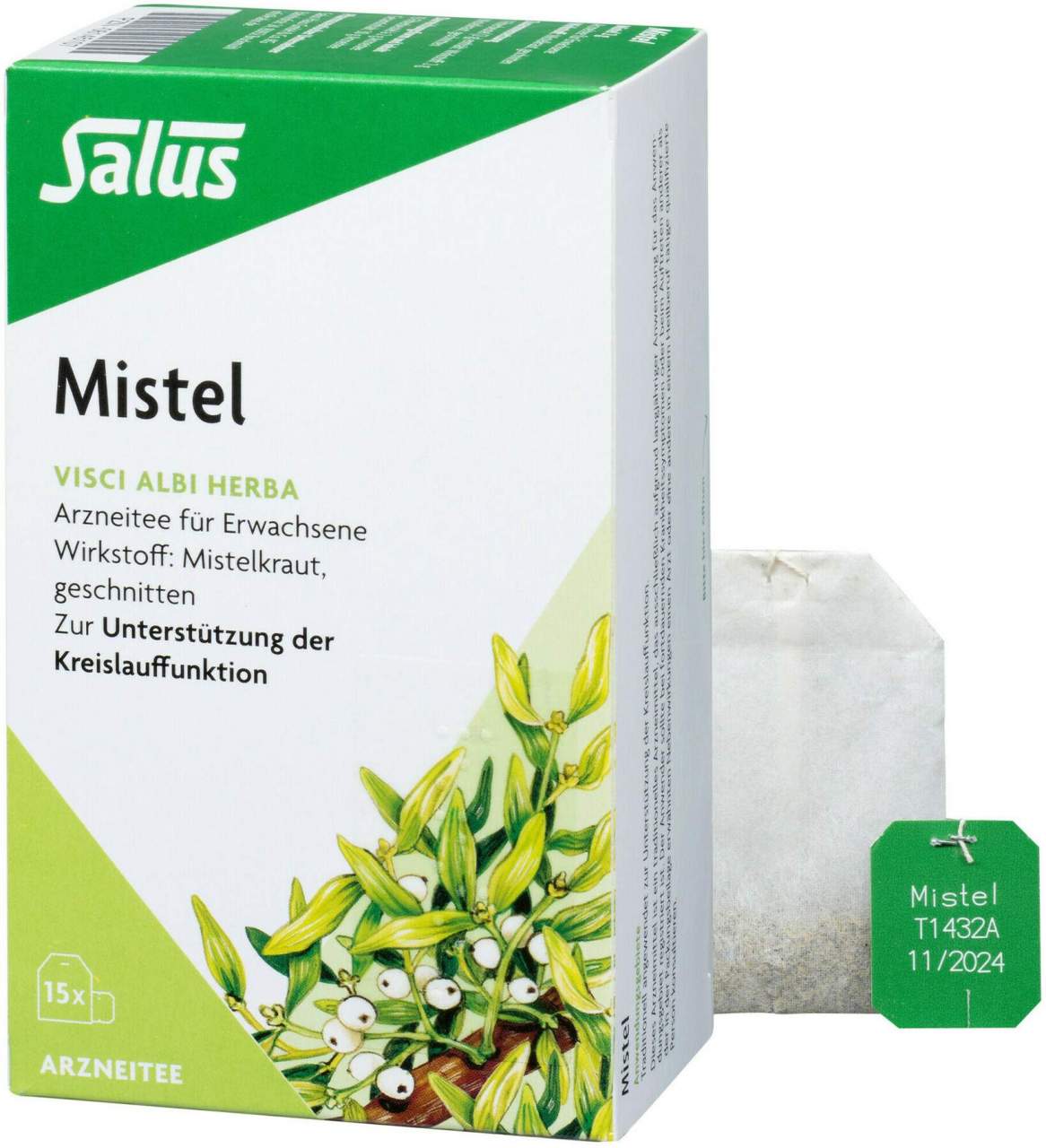 Mistel Arzneitee Salus 15 Filterbeutel