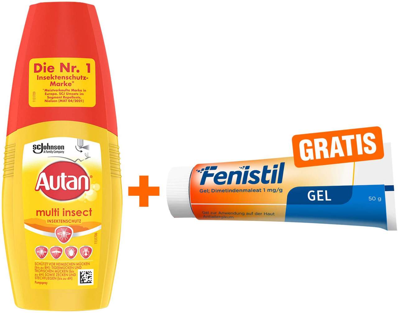Autan Multi Insect Pumpspray 100 ml + Fenistil Gel 50 g