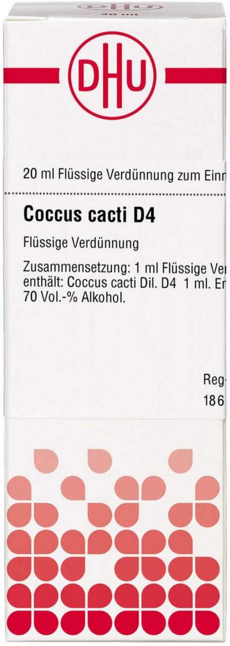 Dhu Coccus Cacti D4 Dilution 20 ml