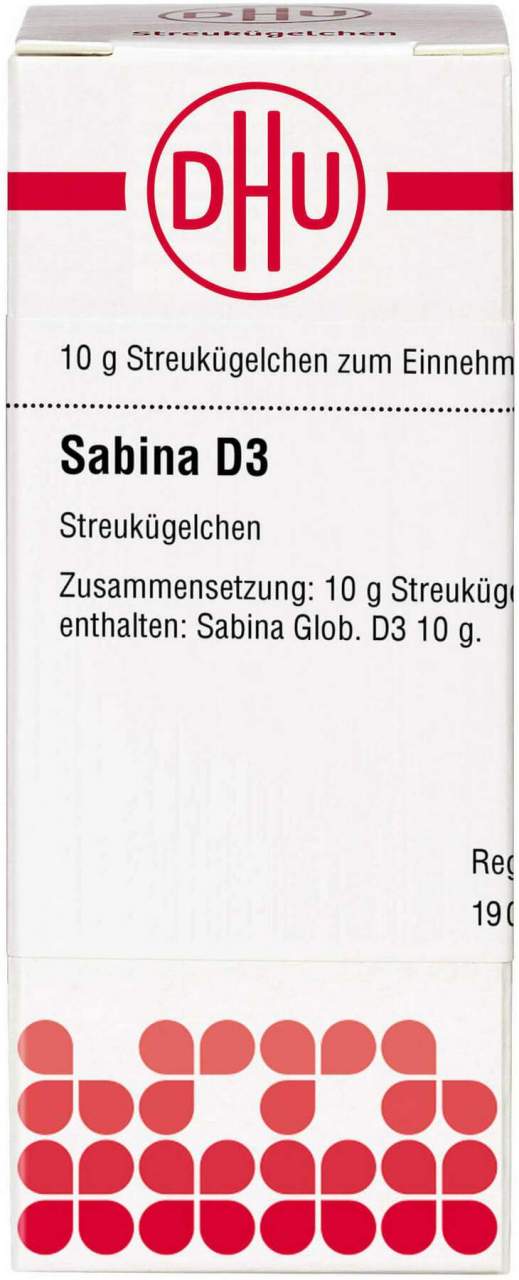 Dhu Sabina D3 Globuli 10 G