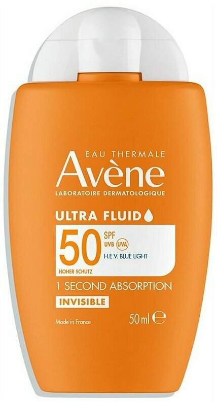 Avene Ultra Fluid Invisible SPF 50 50 ml