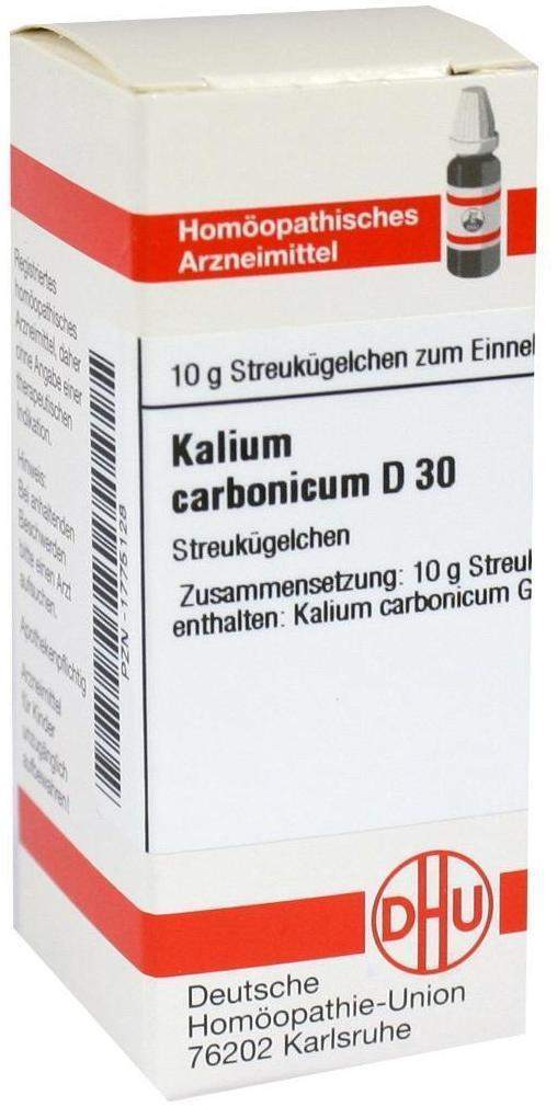 Dhu Kalium Carbonicum D30 Globuli