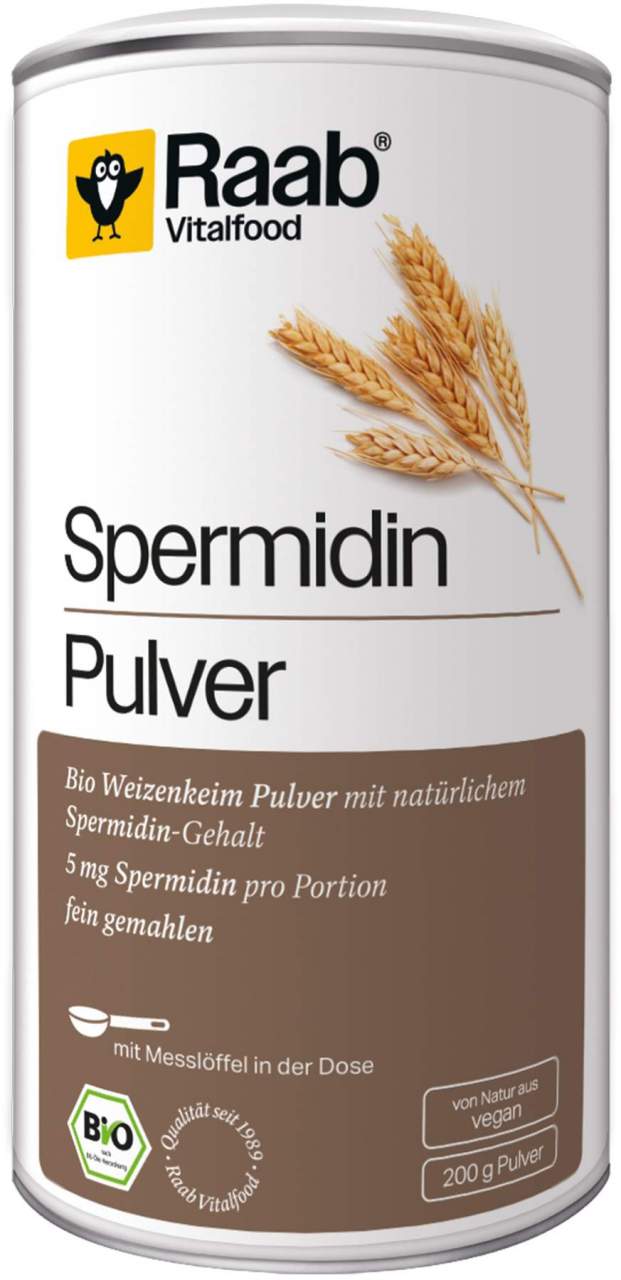 Raab Vitalfood Bio Spermidin Pulver 200 G