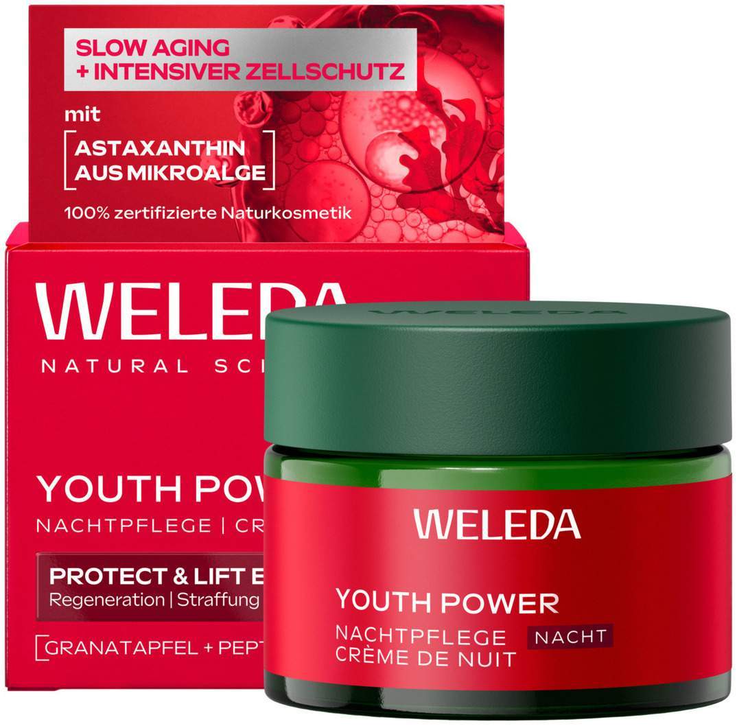 Weleda Youth Power Nachtpflege Granatapfel 40 ml