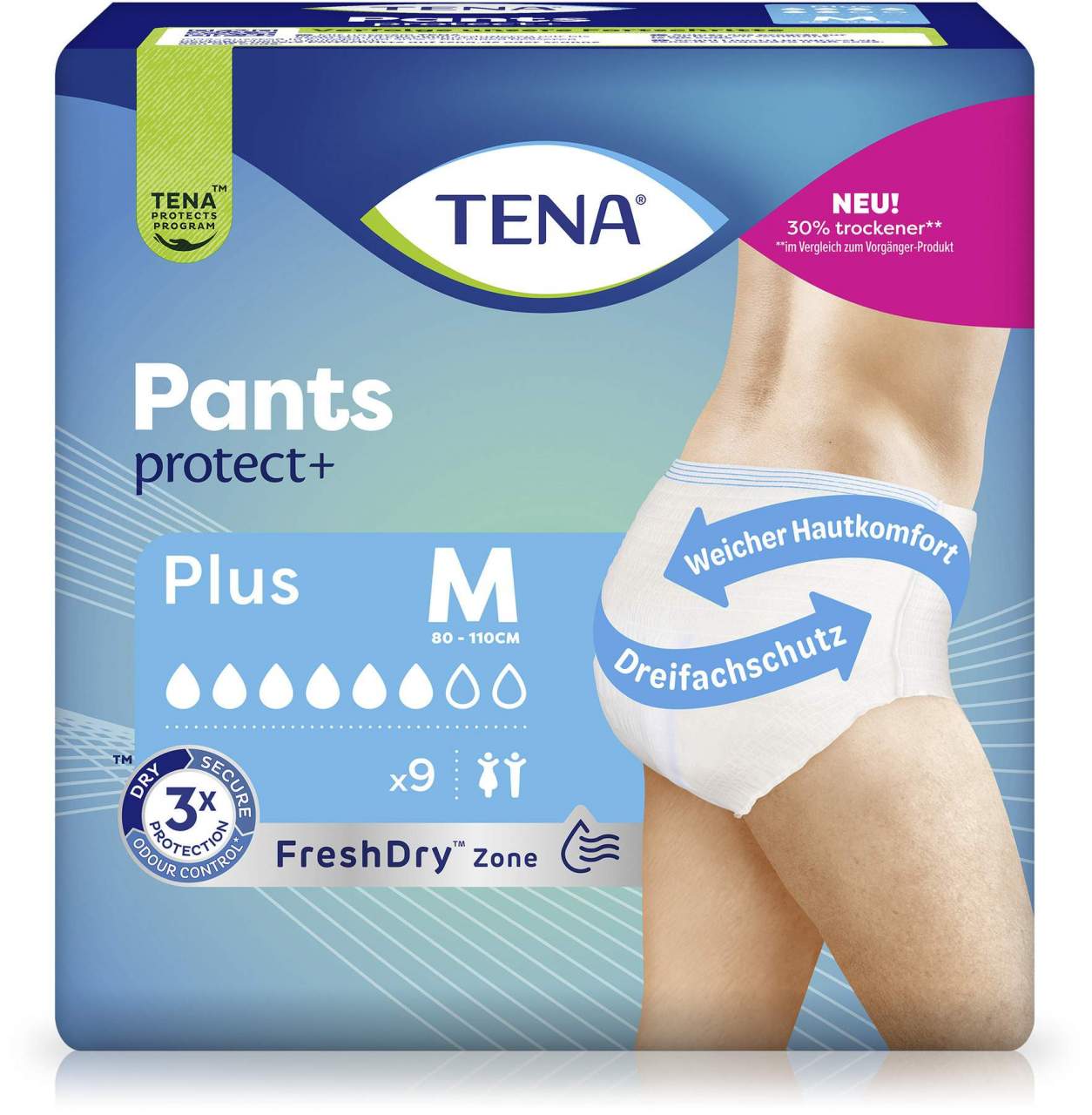Tena Pants Confiofit Plus Medium 4 X 9 Stück