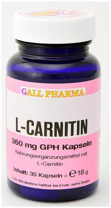 L Carnitin 360 mg 100 Kapseln