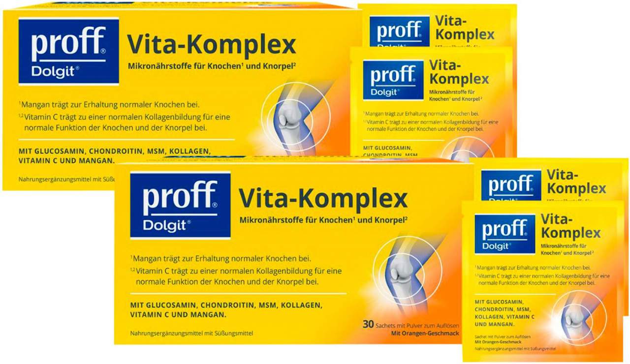 Proff Dolgit Vita-Komplex Pulver 2 x 30 Sachets