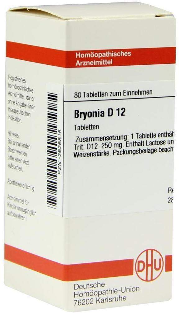 Dhu Bryonia D12 80 Tabletten