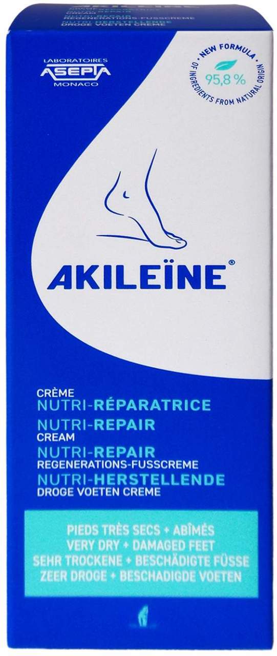 Akileine Nutri-Repair Regenerations Fußcreme 100 ml - Bei trockenen Füßen