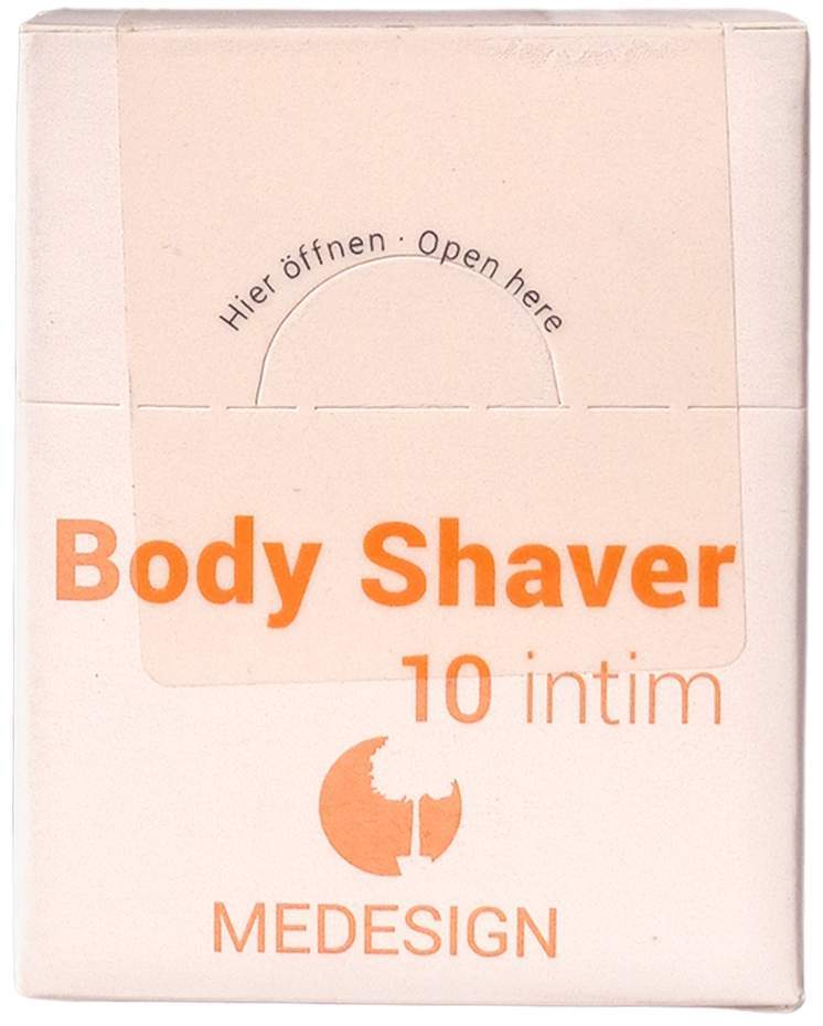 Body Shaver Intim 10 Stück - Zur Haarentfernung