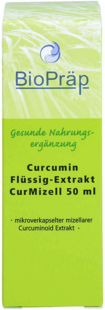 Curcumin Flüssigextrakt Curmizell Tropfen 50 ml