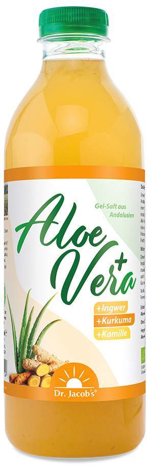 Aloe-vera-Gel-Saft plus Bio 1 Liter
