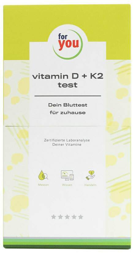 For You Vitamin D3 & K2 Test Bluttest Für Zuhause.