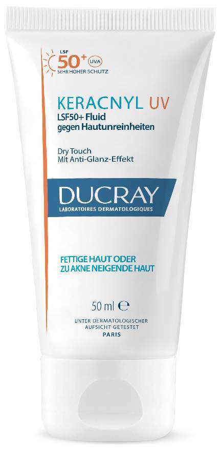 Ducray Keracnyl Uv 50+ 50 ml Fluid