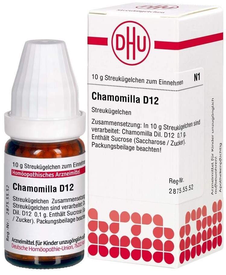 Chamomilla D12 Dhu 10 G Globuli