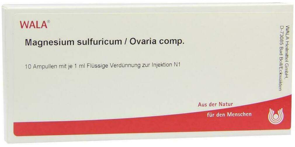 Wala Magnesium Sulfuricum Ovaria Comp. 10 X 1 ml Ampullen