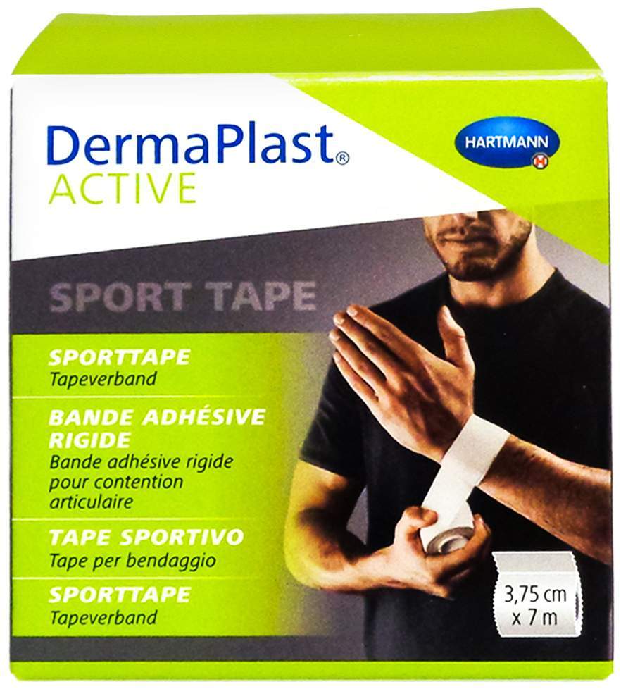Dermaplast Active Sport Tape 3,75 cm X 7 M Weiß 1 Stück