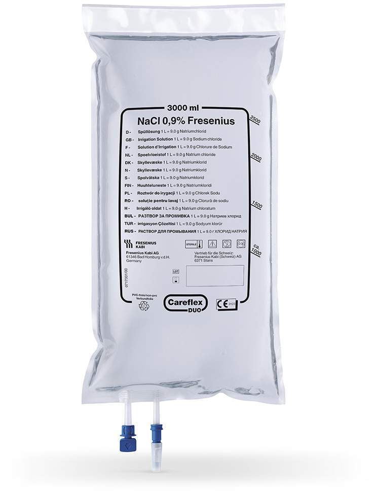 Fresenius Kabi Nacl 0,9 % Careflex Duo 3000 ml
