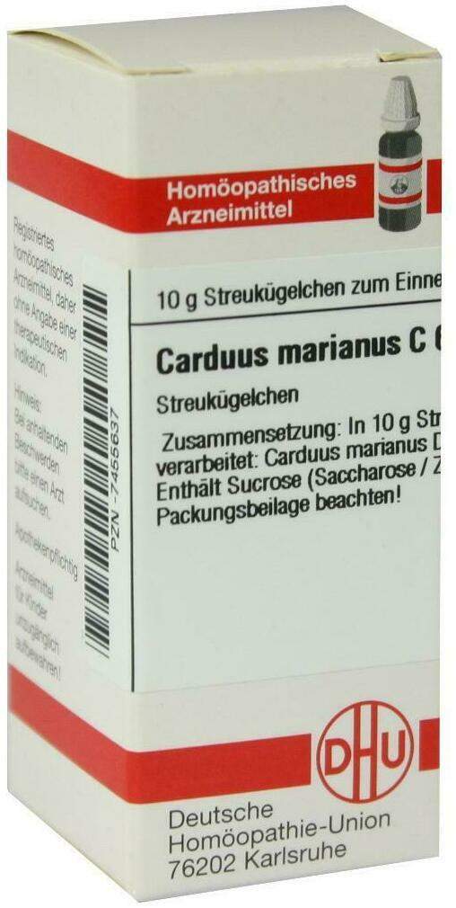 Dhu Carduus Marianus C6 10 G Globuli