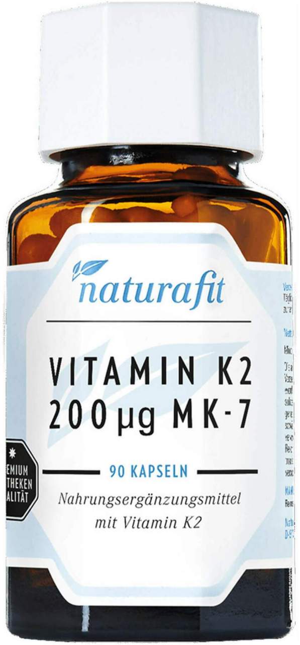 Naturafit Vitamin K2 200 Ug Mk-7 Kapseln 90 Stück