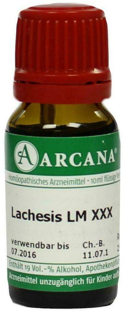 Lachesis Lm 30 Dilution 10 ml