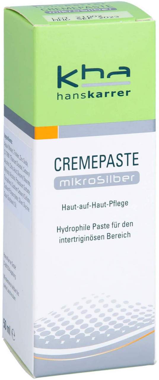 Hans Karrer Cremepaste Mikrosilber 50 ml