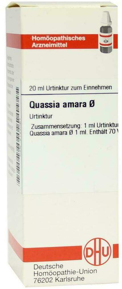 Dhu Quassia Urtinktur 20 ml Dilution