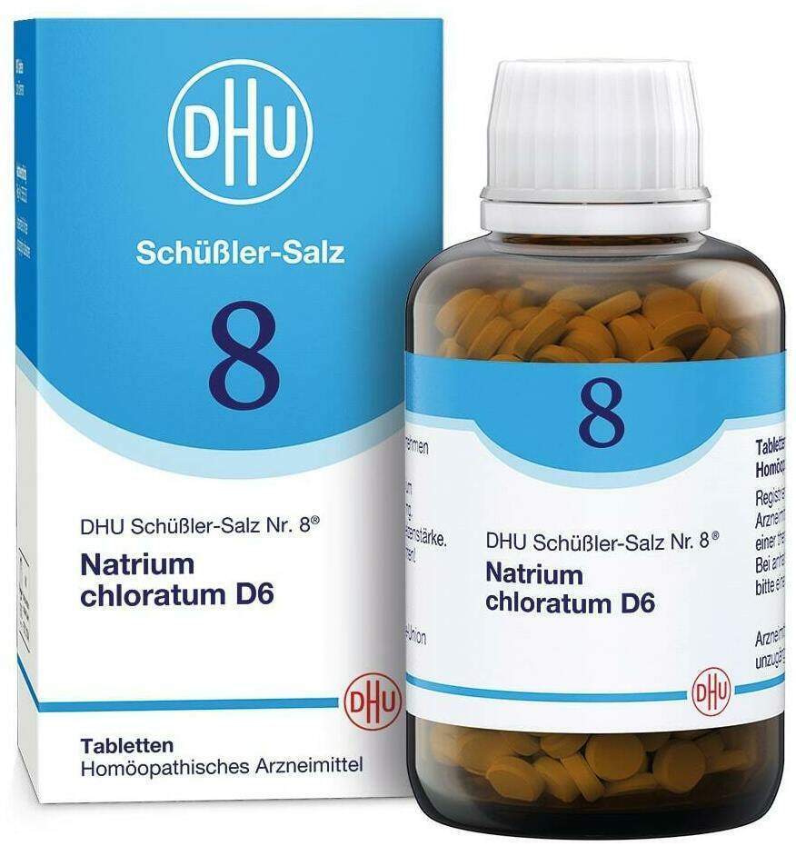 Dhu Schüßler-Salz Nr. 8 Natrium Chloratum D6 900 Tabletten
