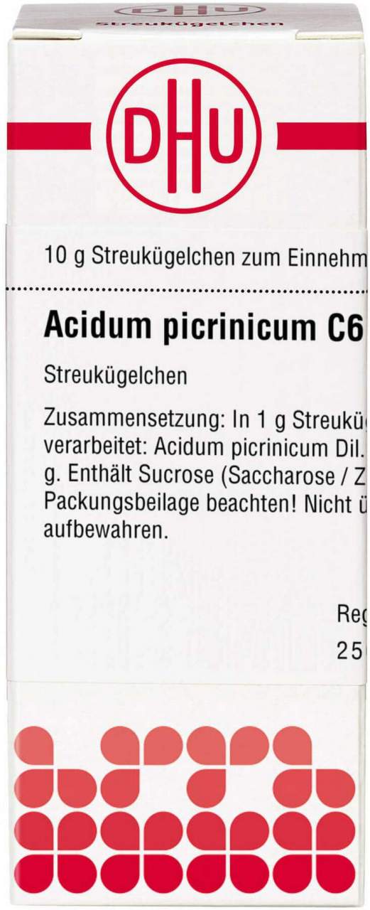 Dhu Acidum Picrinicum C6 Globuli 10 G