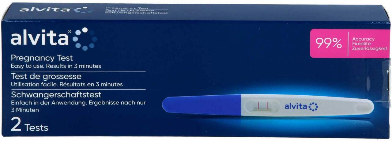 Alvita Schwangerschaftstest 2 Stück