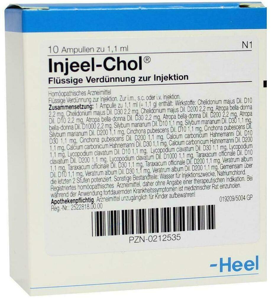 Injeel Chol 10 Ampullen