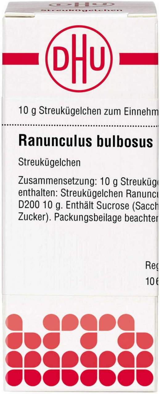 Dhu Ranunculus Bulbosus D200 Globuli 10 G