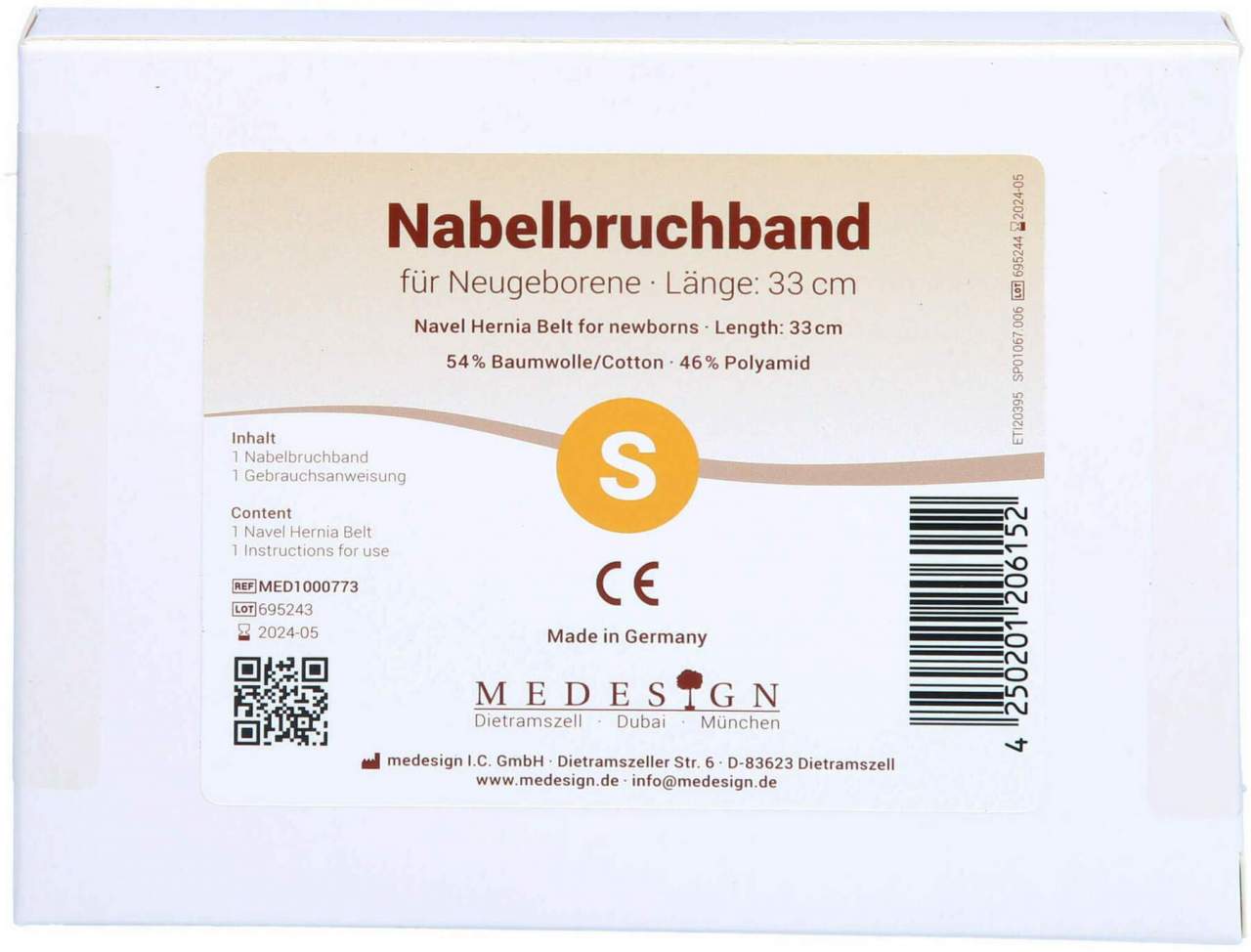 Nabelbruchband Für Neugeborene