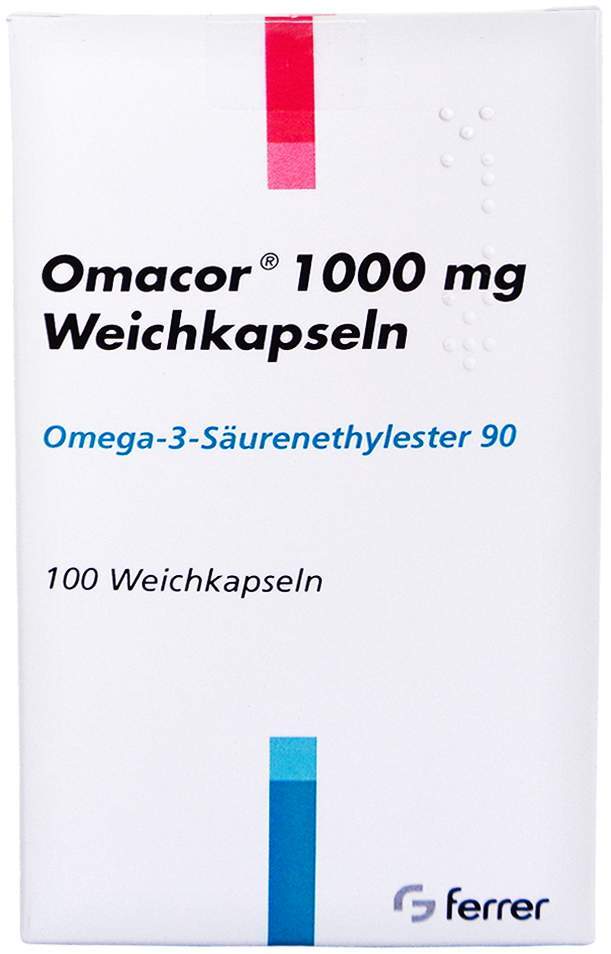 Omacor 1.000 mg Weichkapseln