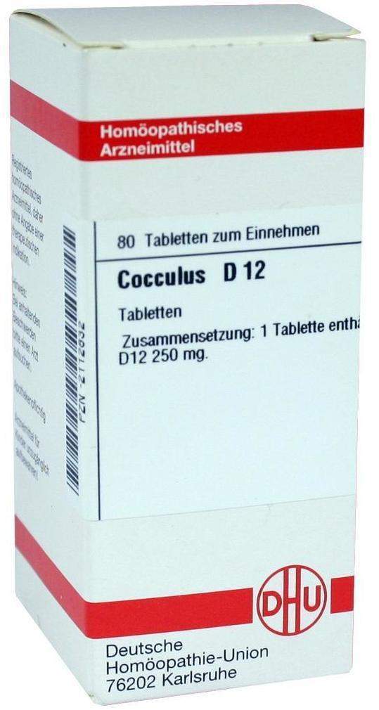 Dhu Cocculus D12 80 Tabletten