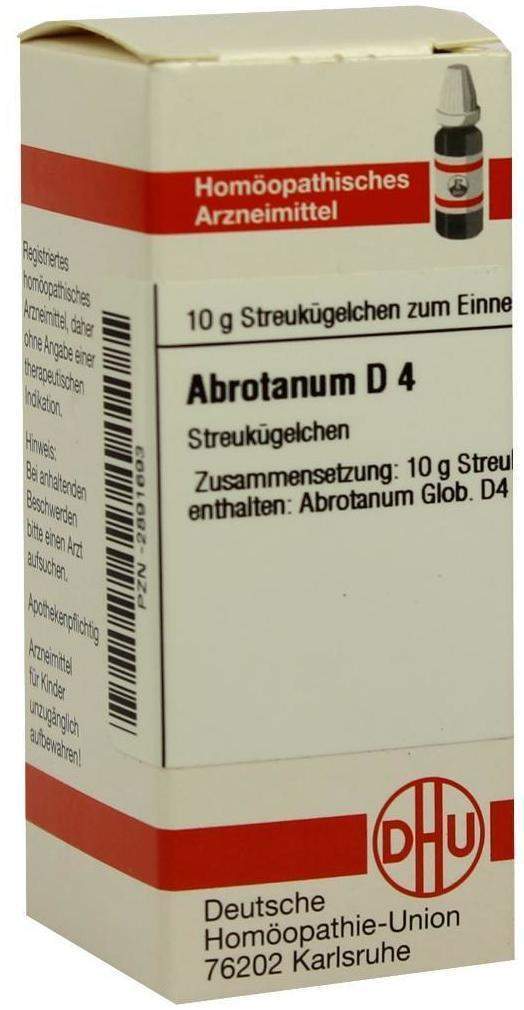 Dhu Abrotanum D4 Globuli 10 G