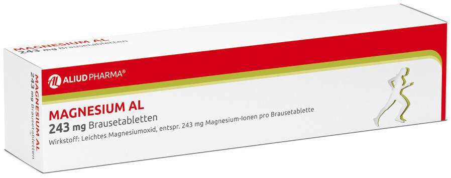 Magnesium Al 243 mg 20 Brausetabletten