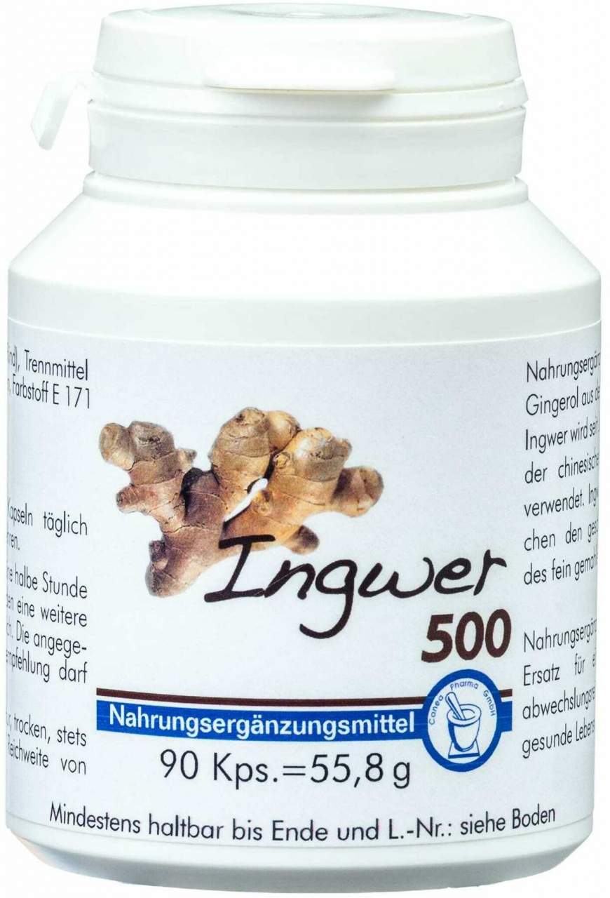 Ingwer 500 90 Kapseln