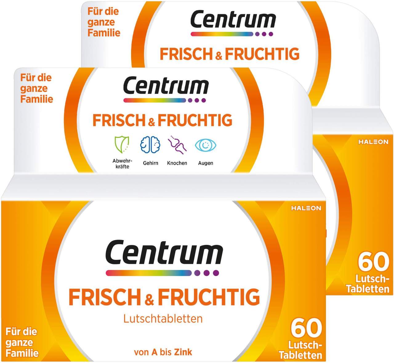 Centrum frisch & fruchtig 2 x 60 Lutschtabletten