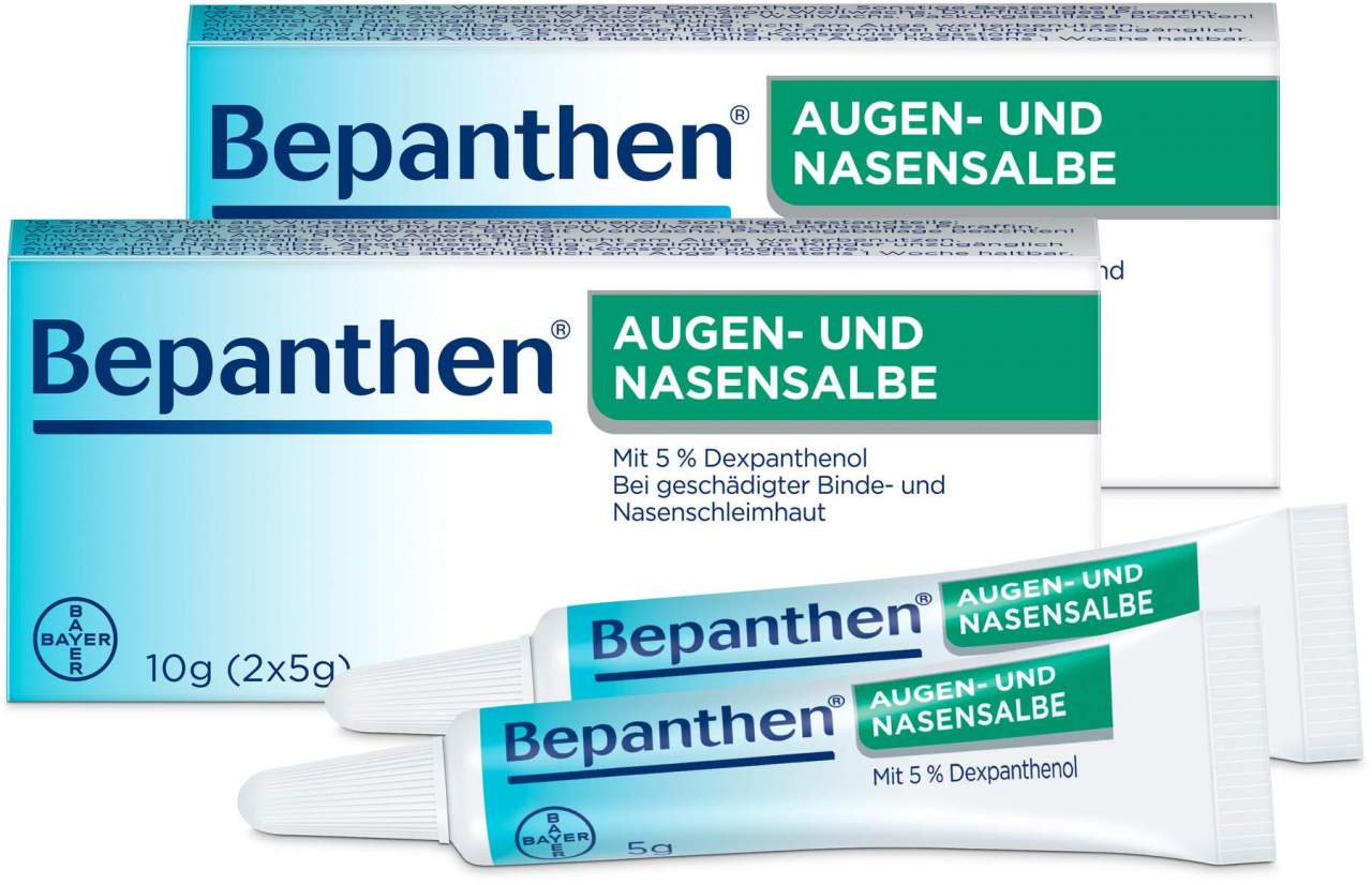 Bepanthen Augen- und Nasensalbe 2 x 10 g