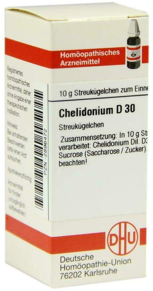 Dhu Chelidonium D30 10 G Globuli