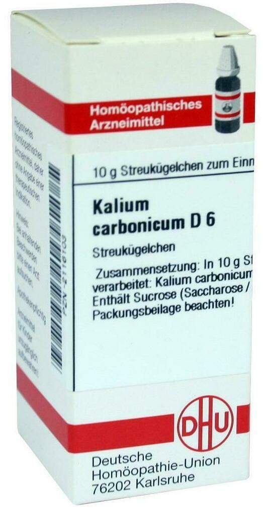 Kalium Carbonicum D6 Dhu 10 G Globuli