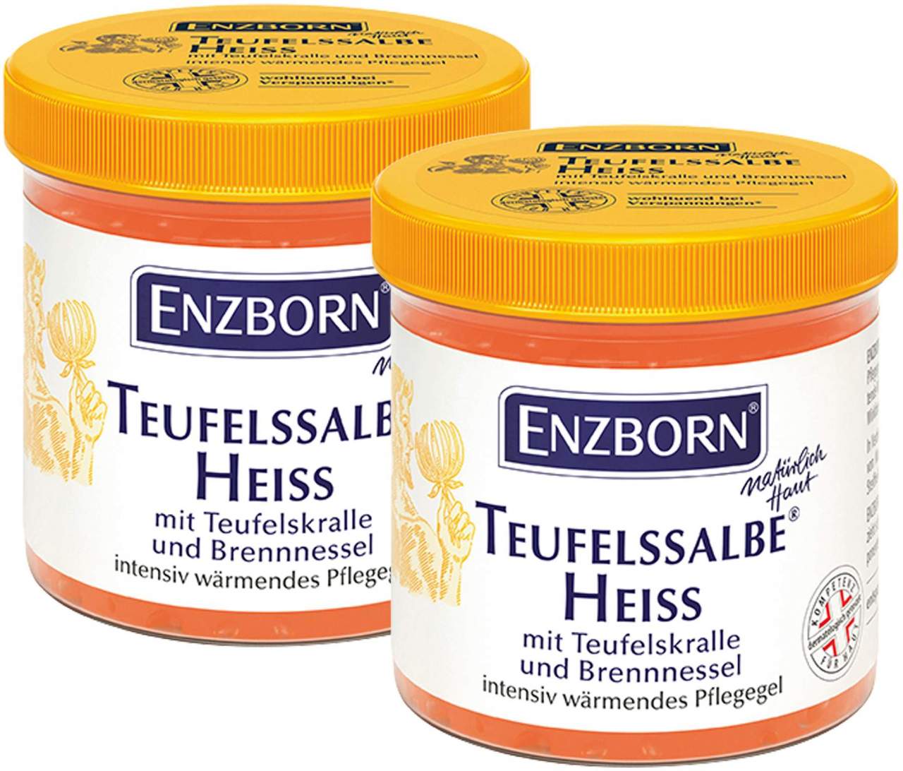 Enzborn Teufelssalbe Heiss 2 x 200 ml